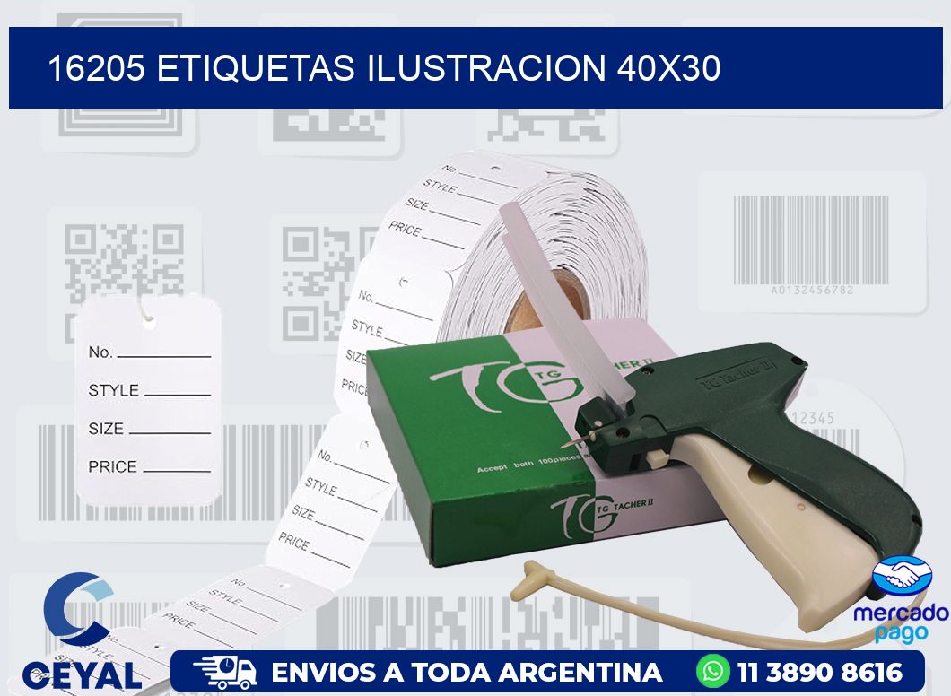 16205 ETIQUETAS ILUSTRACION 40X30