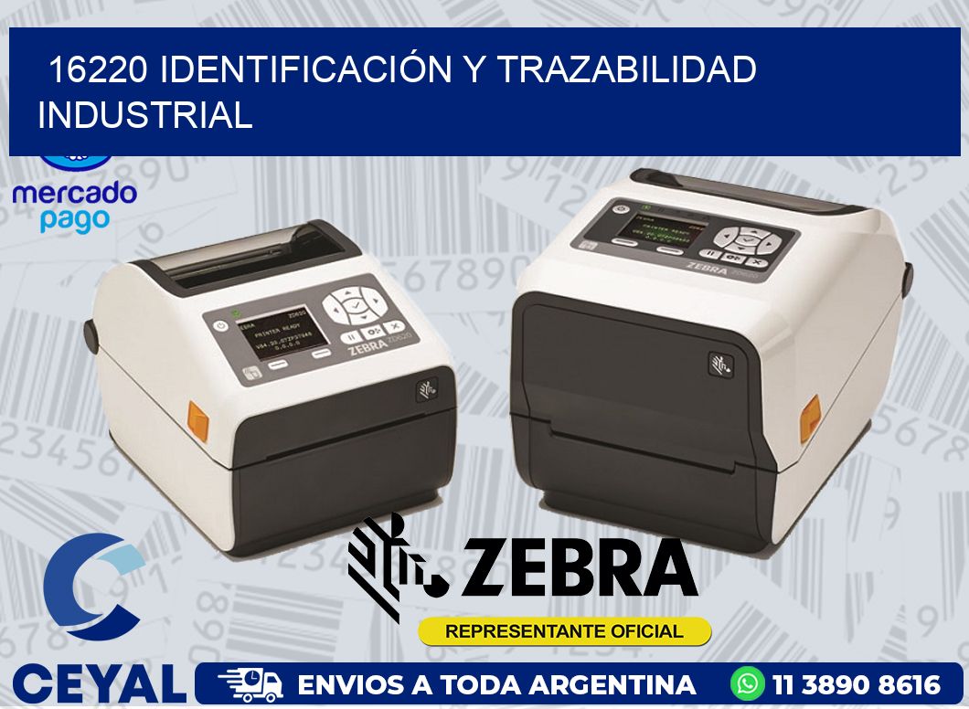 16220 IDENTIFICACIÓN Y TRAZABILIDAD INDUSTRIAL