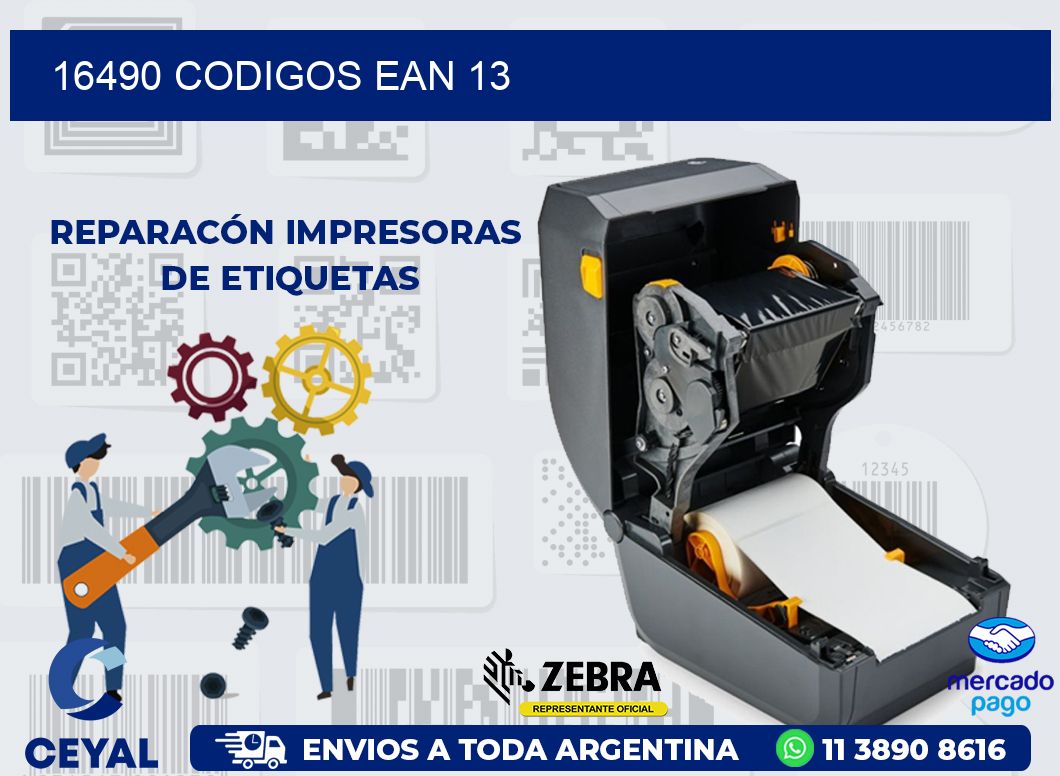 16490 CODIGOS EAN 13