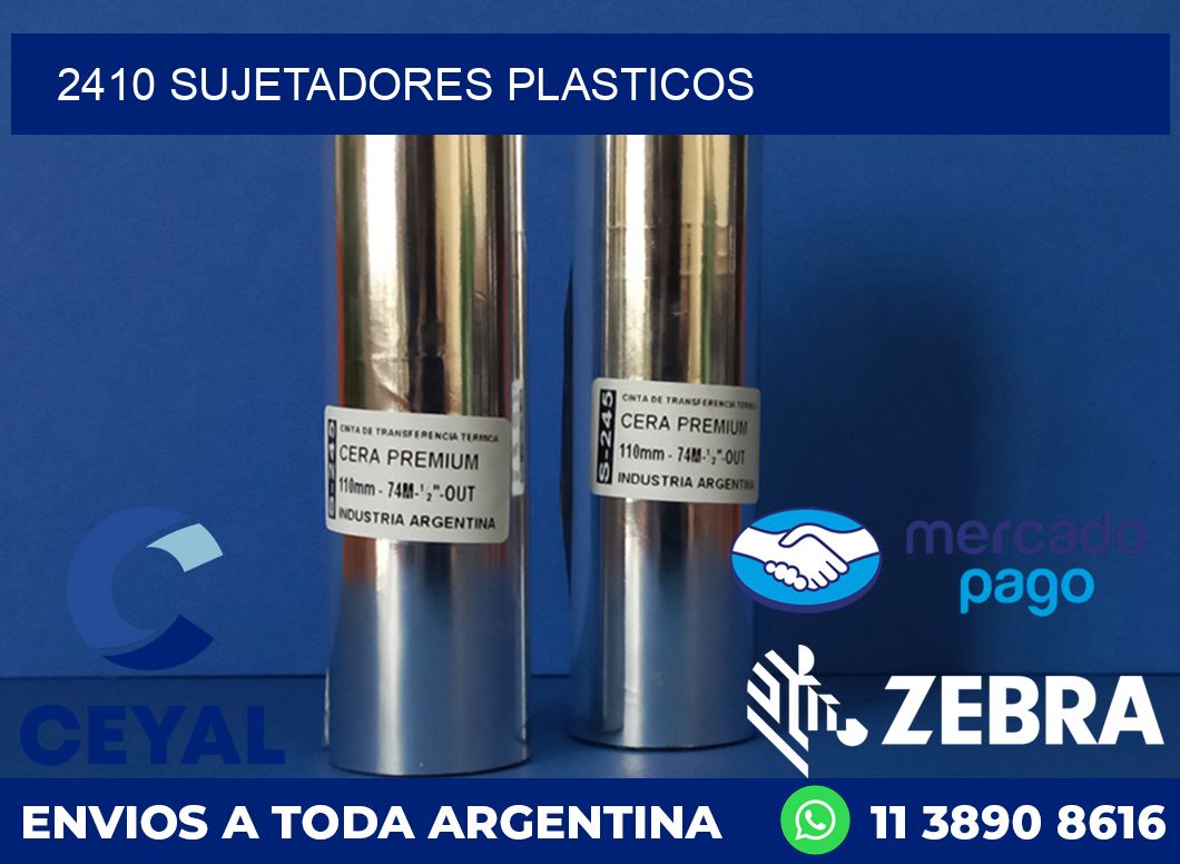 2410 SUJETADORES PLASTICOS