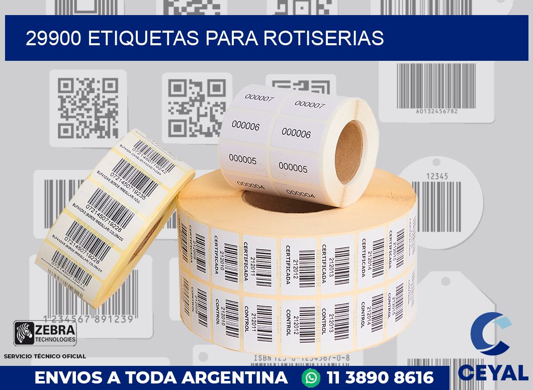 29900 ETIQUETAS PARA ROTISERIAS