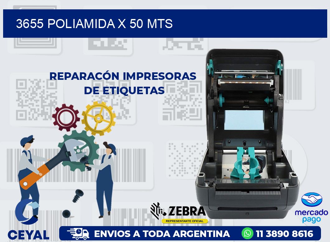3655 POLIAMIDA X 50 MTS