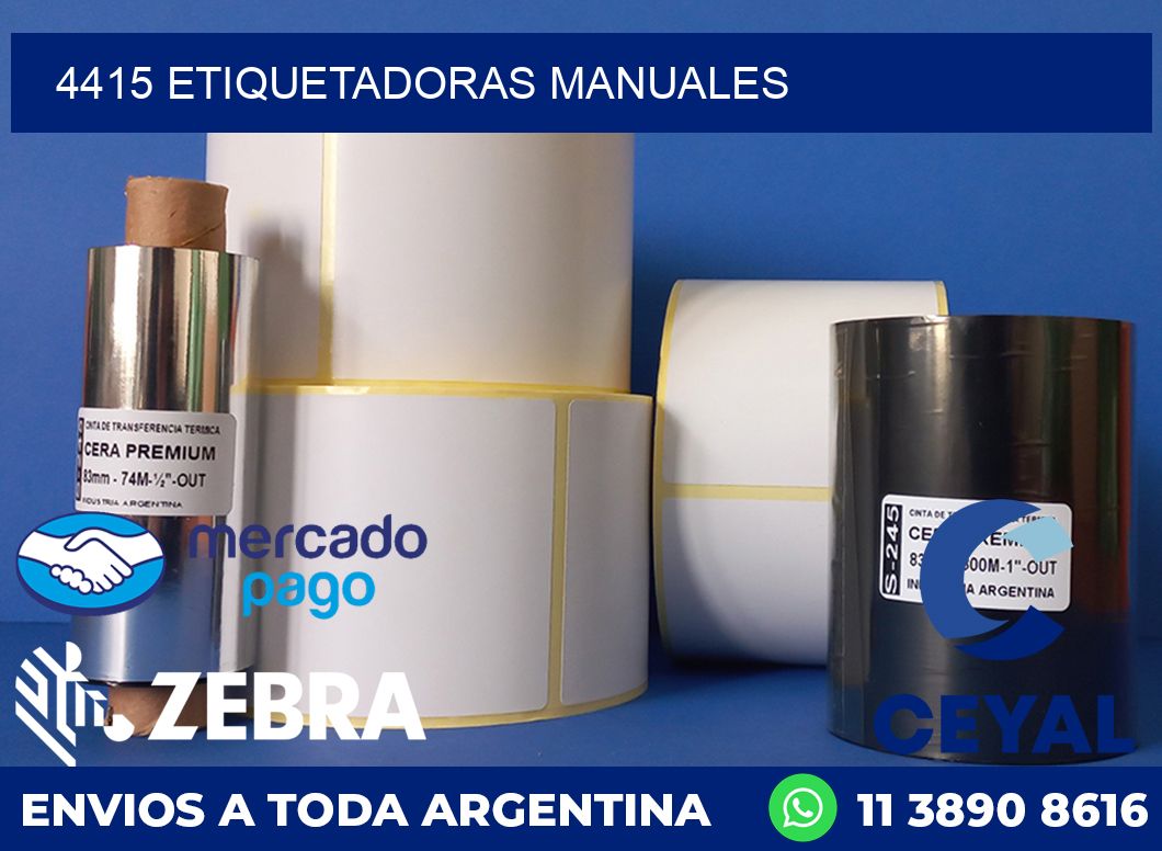 4415 ETIQUETADORAS MANUALES