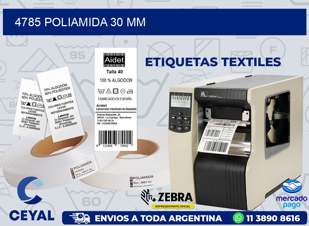 4785 POLIAMIDA 30 MM