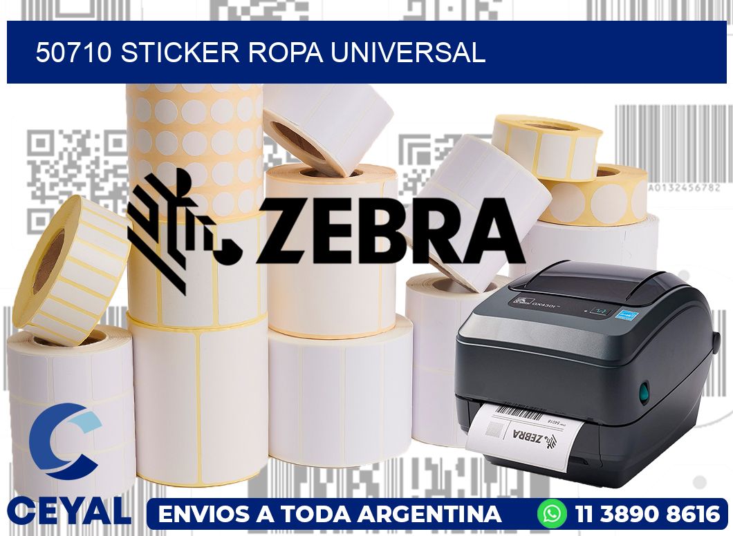 50710 STICKER ROPA UNIVERSAL