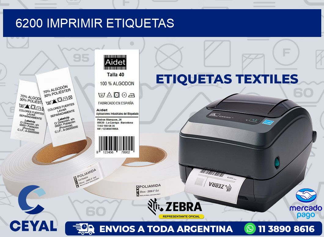 6200 IMPRIMIR ETIQUETAS