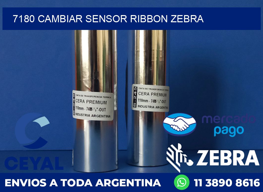 7180 CAMBIAR SENSOR RIBBON ZEBRA