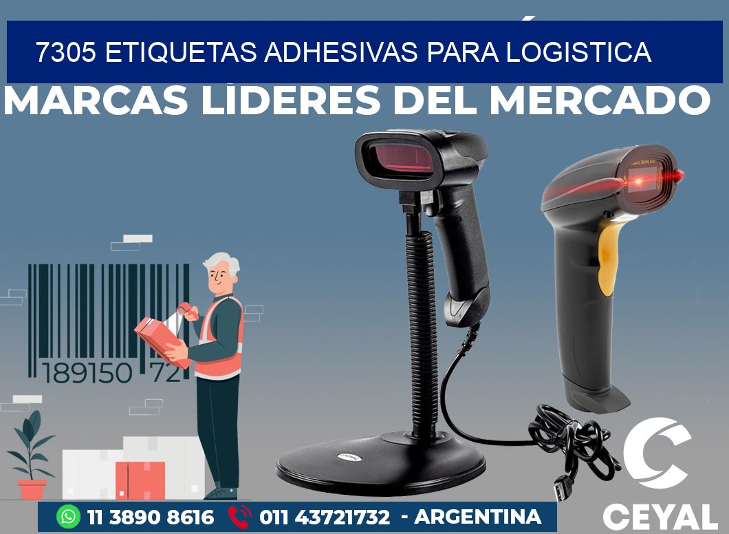 7305 ETIQUETAS ADHESIVAS PARA LOGISTICA