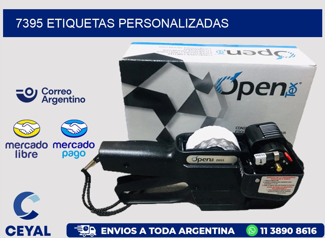 7395 ETIQUETAS PERSONALIZADAS