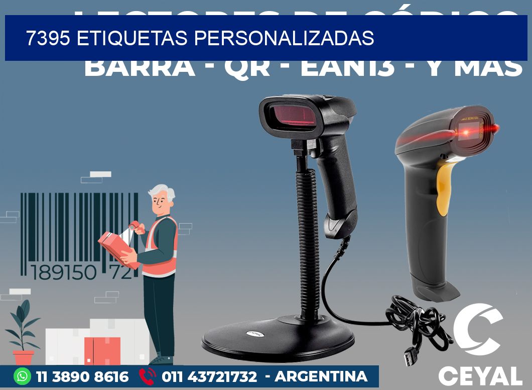 7395 ETIQUETAS PERSONALIZADAS