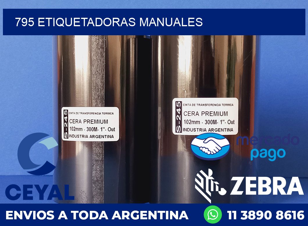 795 ETIQUETADORAS MANUALES