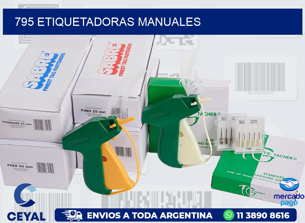 795 ETIQUETADORAS MANUALES