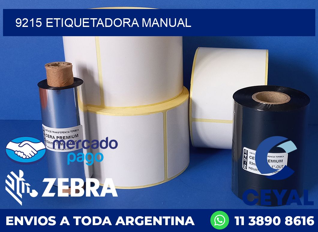 9215 ETIQUETADORA MANUAL