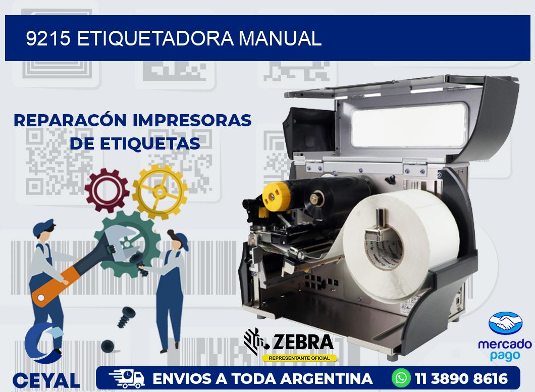 9215 ETIQUETADORA MANUAL