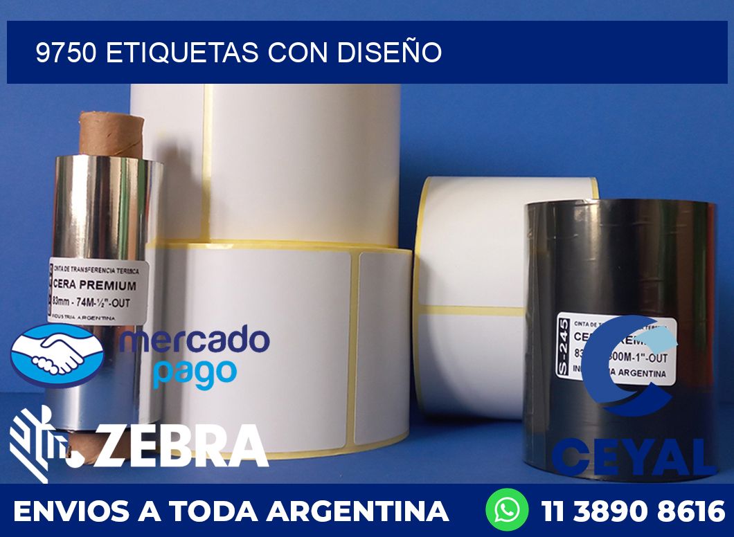 9750 ETIQUETAS CON DISEÑO