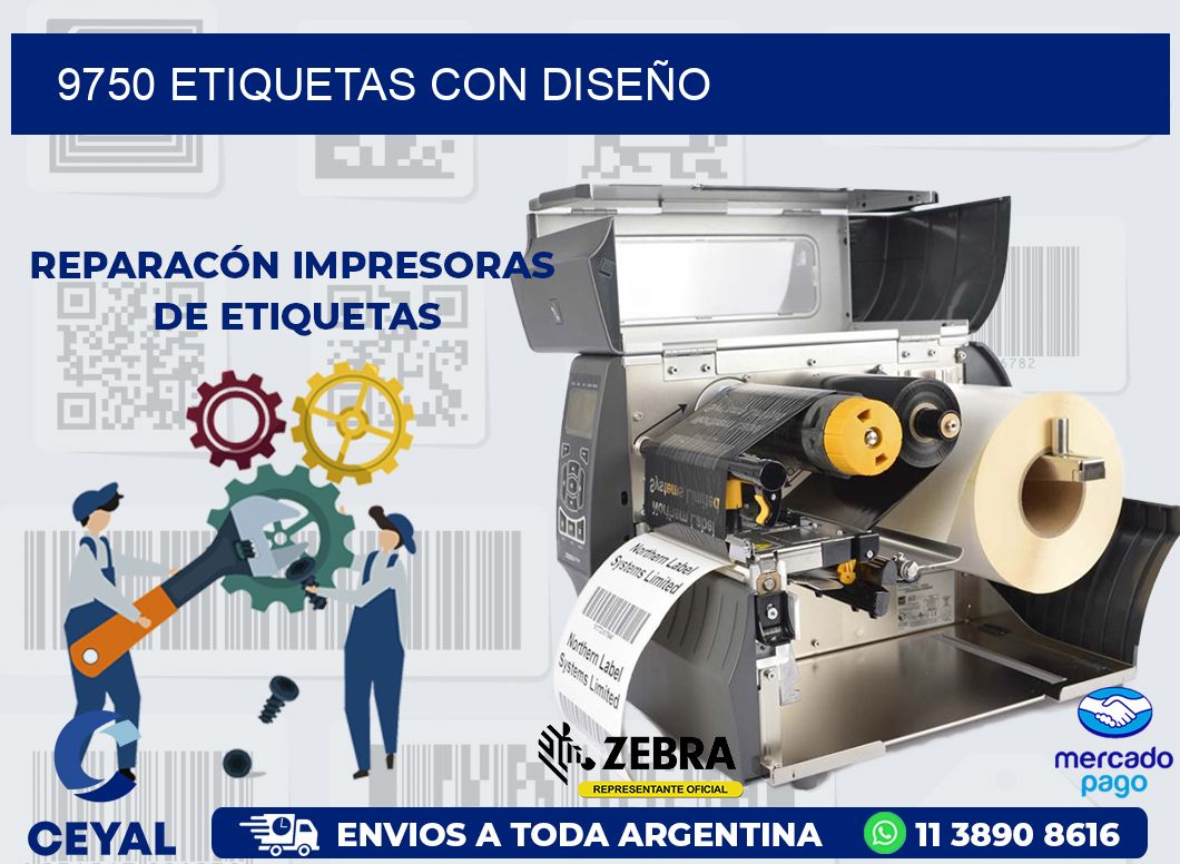 9750 ETIQUETAS CON DISEÑO