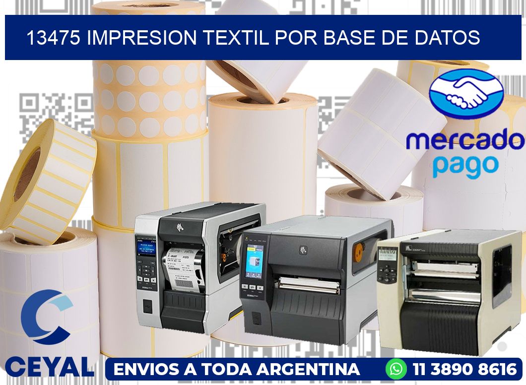 13475 IMPRESION TEXTIL POR BASE DE DATOS