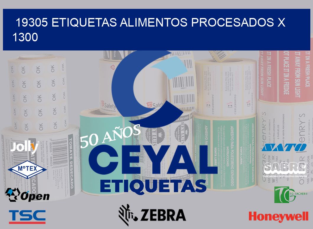 19305 etiquetas alimentos procesados x 1300