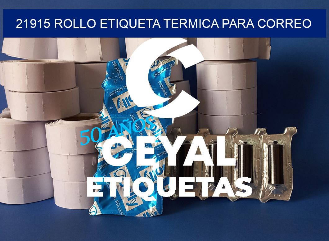 21915 ROLLO ETIQUETA TERMICA PARA CORREO