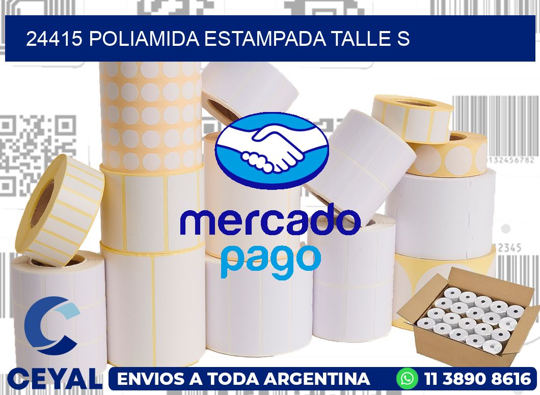 24415 POLIAMIDA ESTAMPADA TALLE S