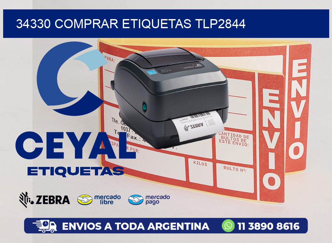 34330 COMPRAR ETIQUETAS TLP2844