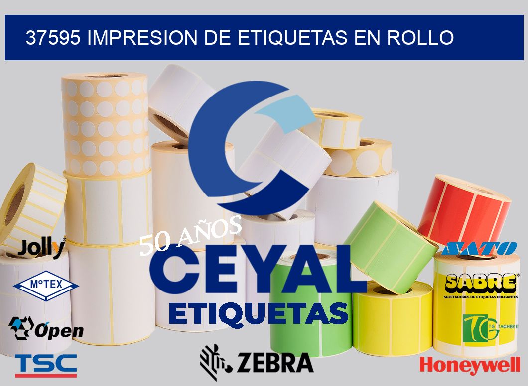 37595 IMPRESION DE ETIQUETAS EN ROLLO