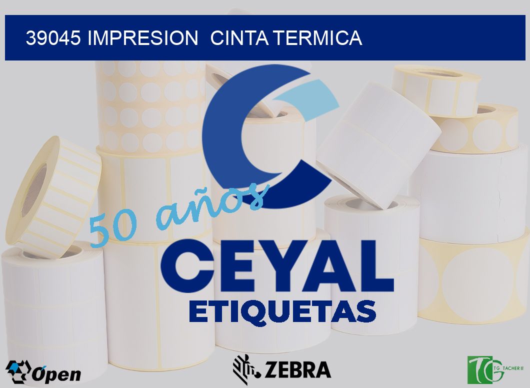 39045 impresion  cinta termica