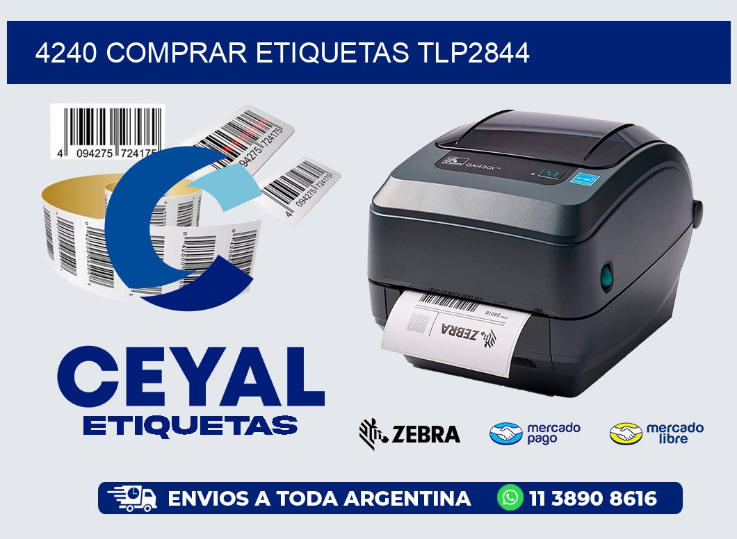 4240 COMPRAR ETIQUETAS TLP2844