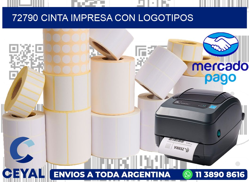 72790 CINTA IMPRESA CON LOGOTIPOS