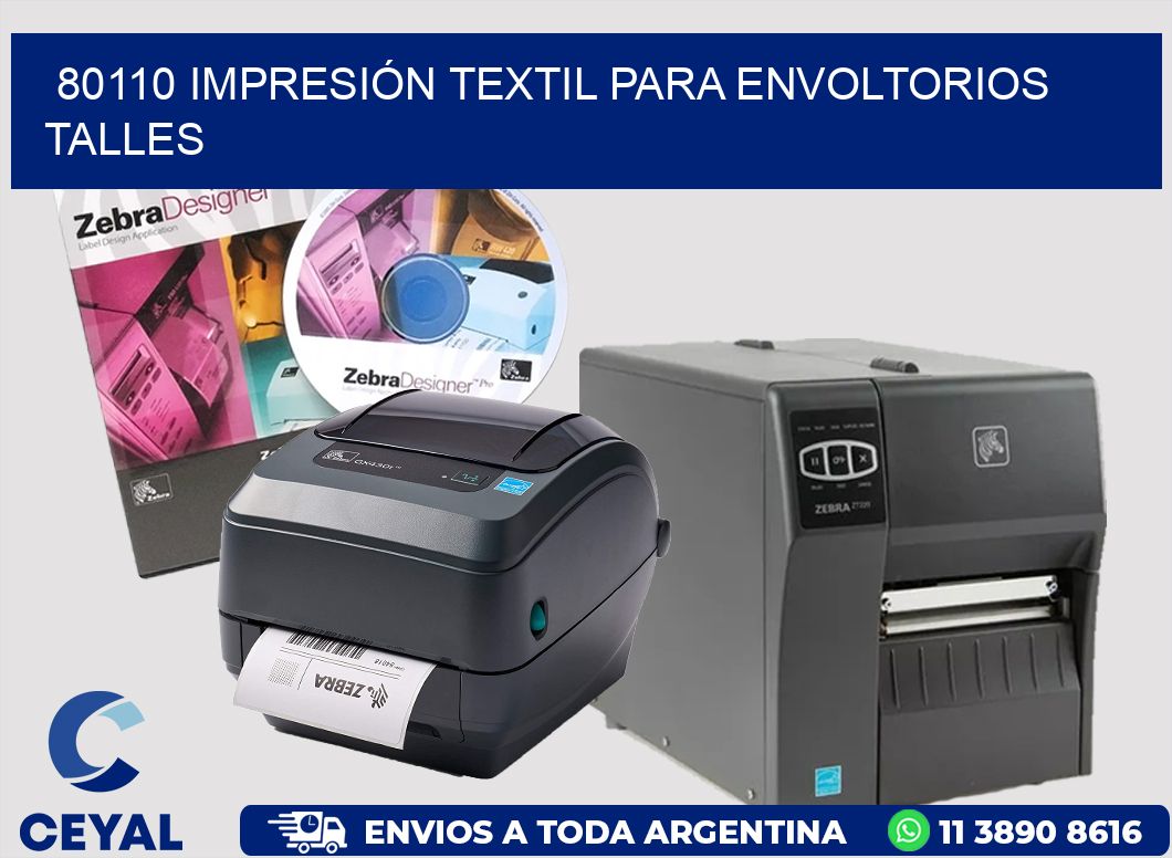 80110 IMPRESIÓN TEXTIL PARA ENVOLTORIOS TALLES