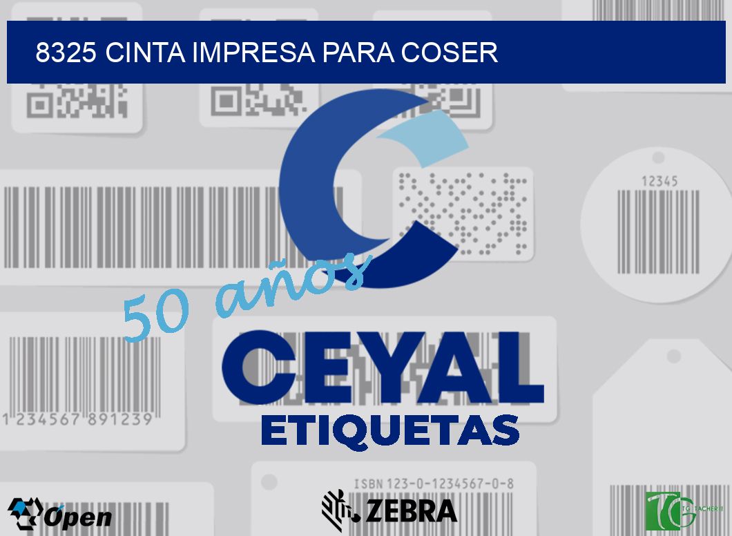 8325 CINTA IMPRESA PARA COSER