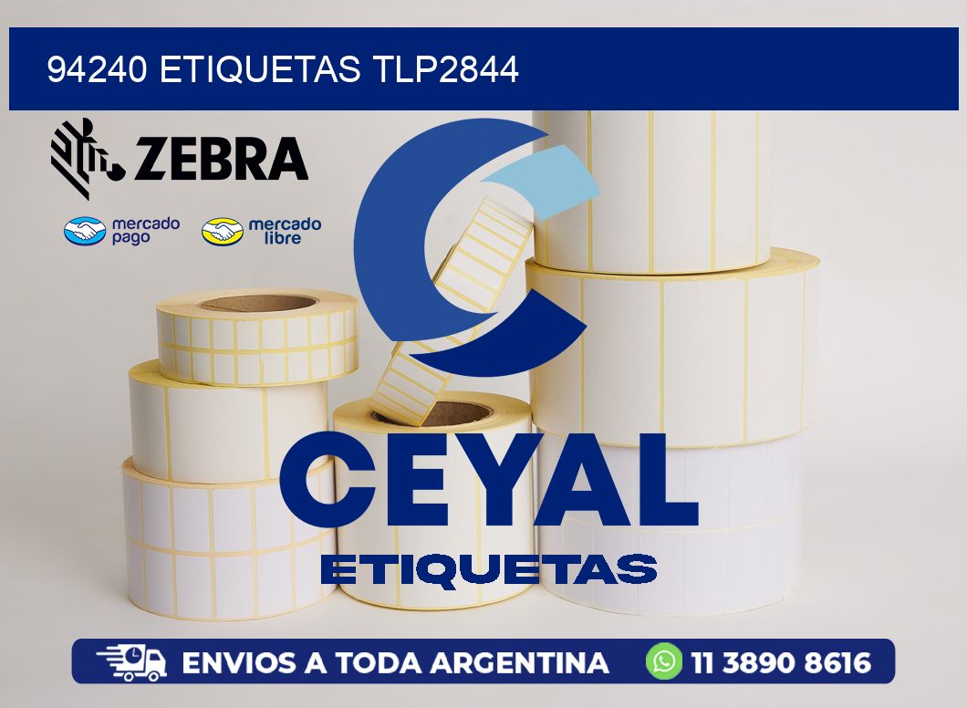 94240 ETIQUETAS TLP2844