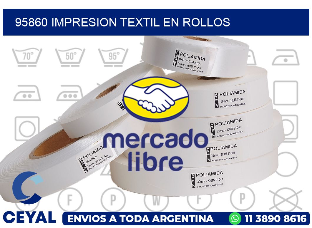 95860 IMPRESION TEXTIL EN ROLLOS