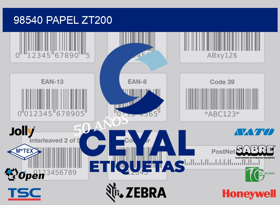 98540 PAPEL ZT200