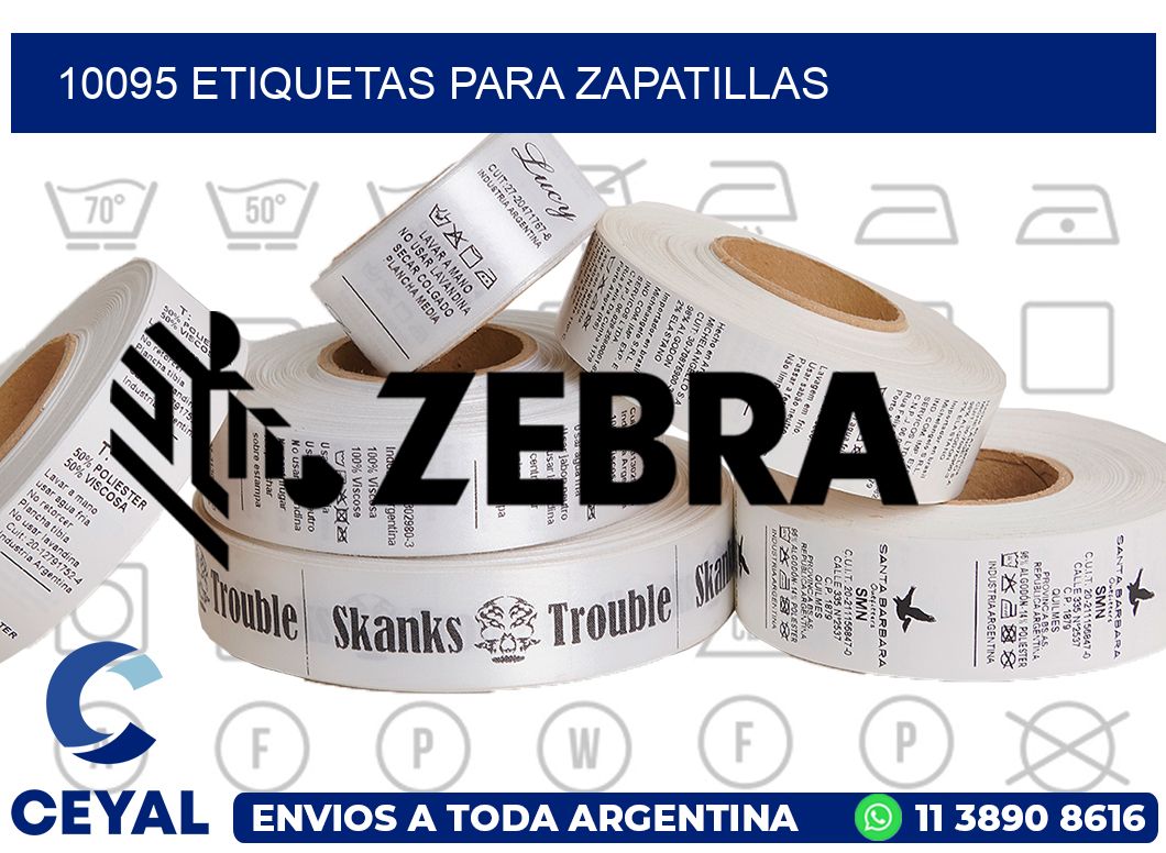 10095 ETIQUETAS PARA ZAPATILLAS