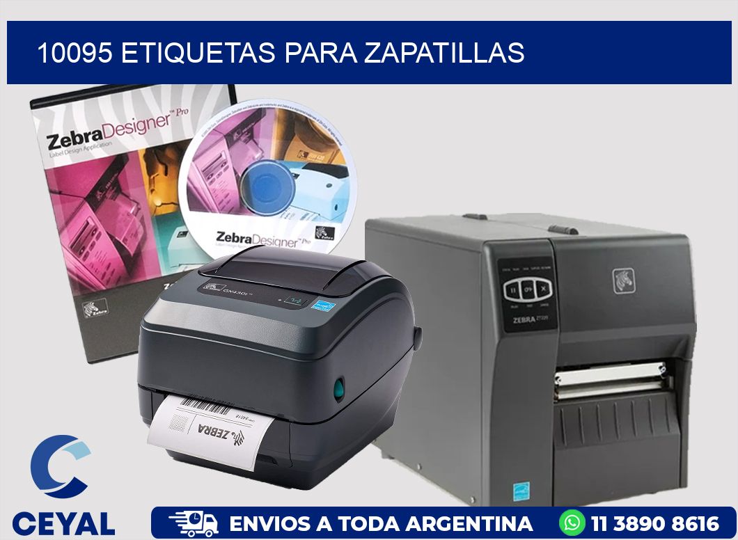 10095 ETIQUETAS PARA ZAPATILLAS