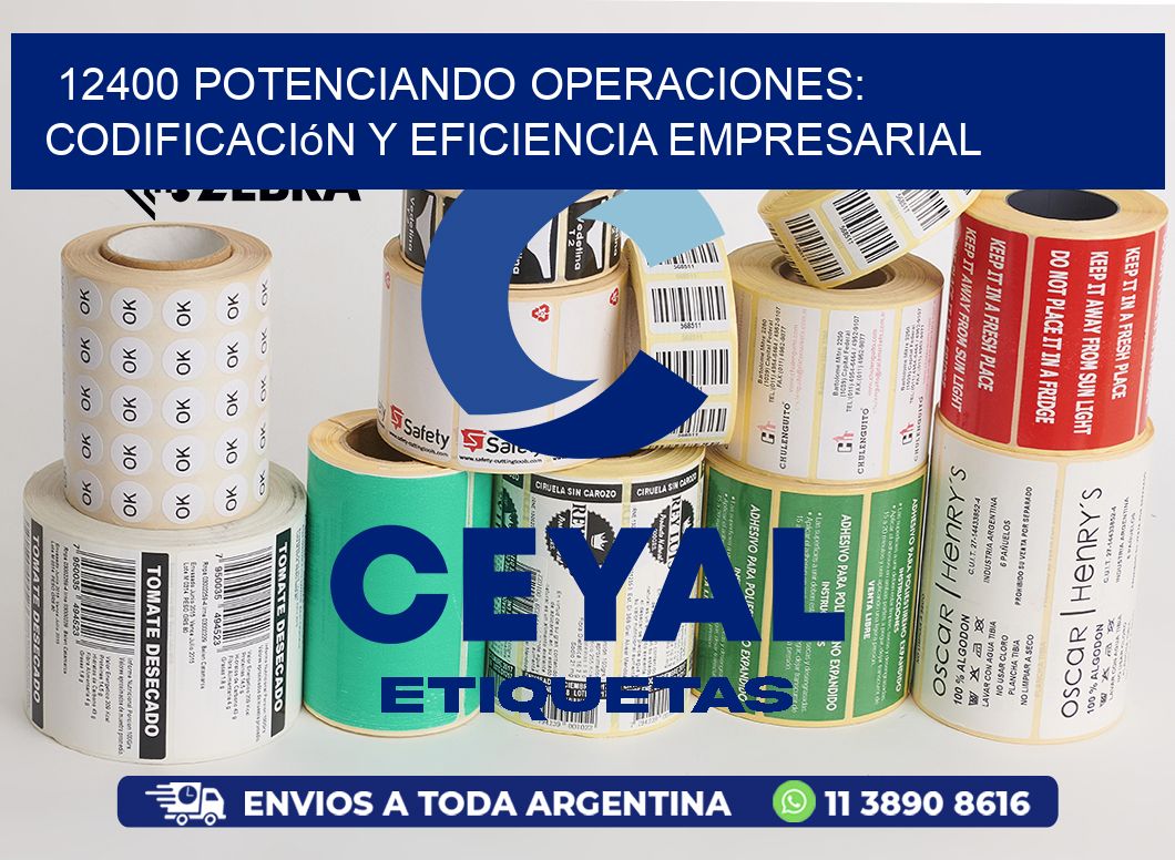 12400 Potenciando Operaciones: Codificación y Eficiencia Empresarial