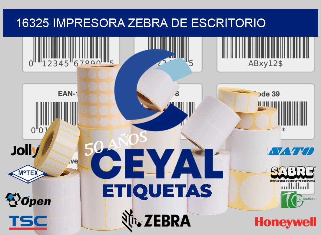 16325 IMPRESORA ZEBRA DE ESCRITORIO