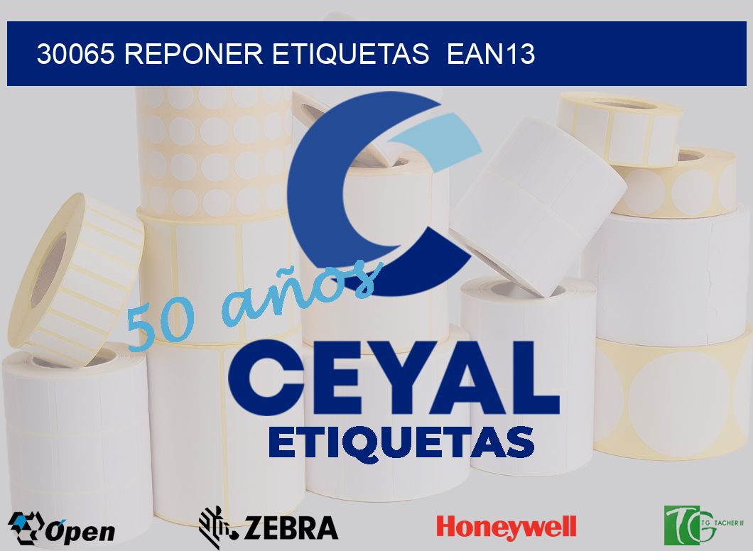 30065 REPONER ETIQUETAS  EAN13