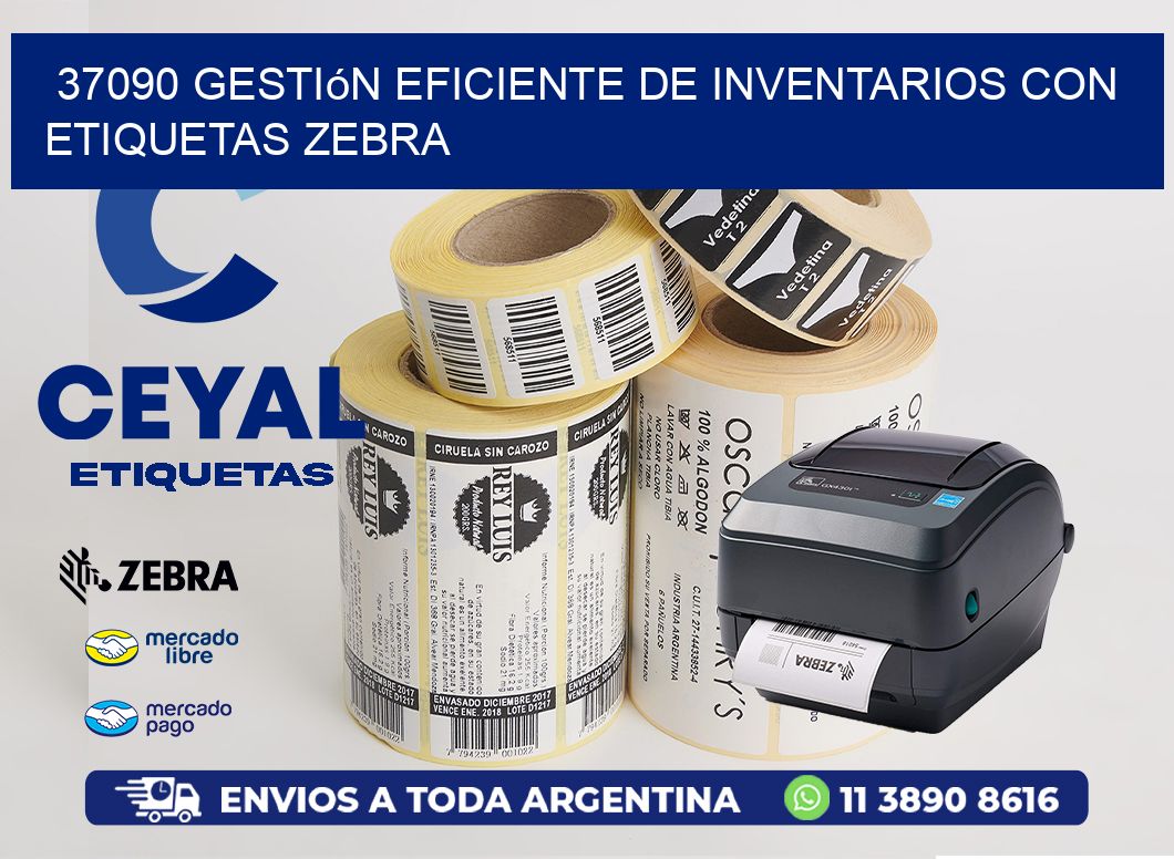 37090 Gestión Eficiente de Inventarios con Etiquetas Zebra