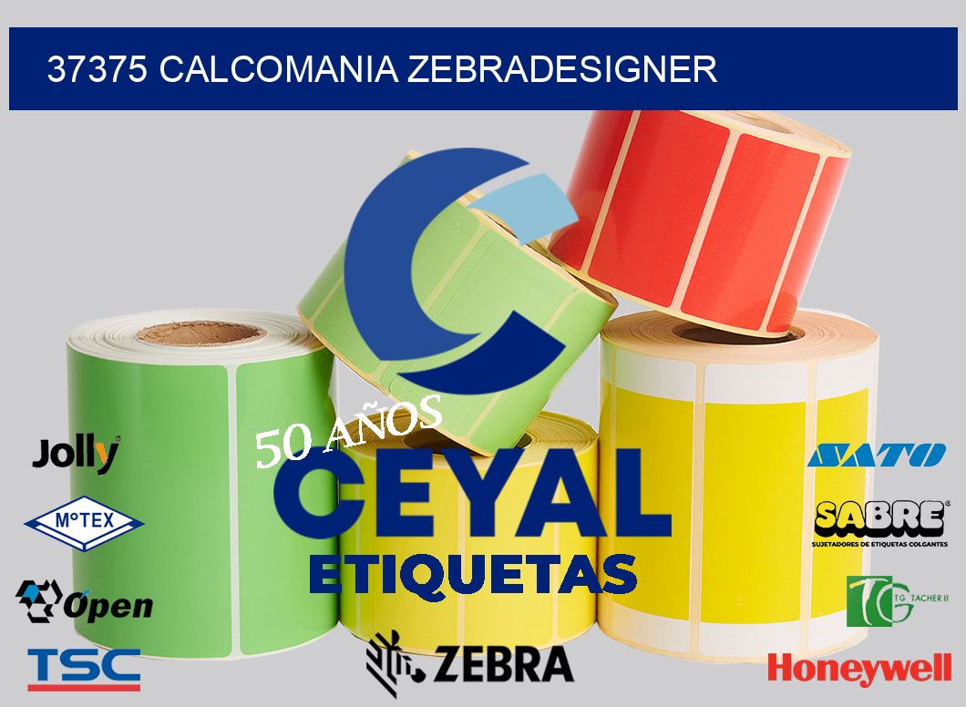 37375 CALCOMANIA ZEBRADESIGNER