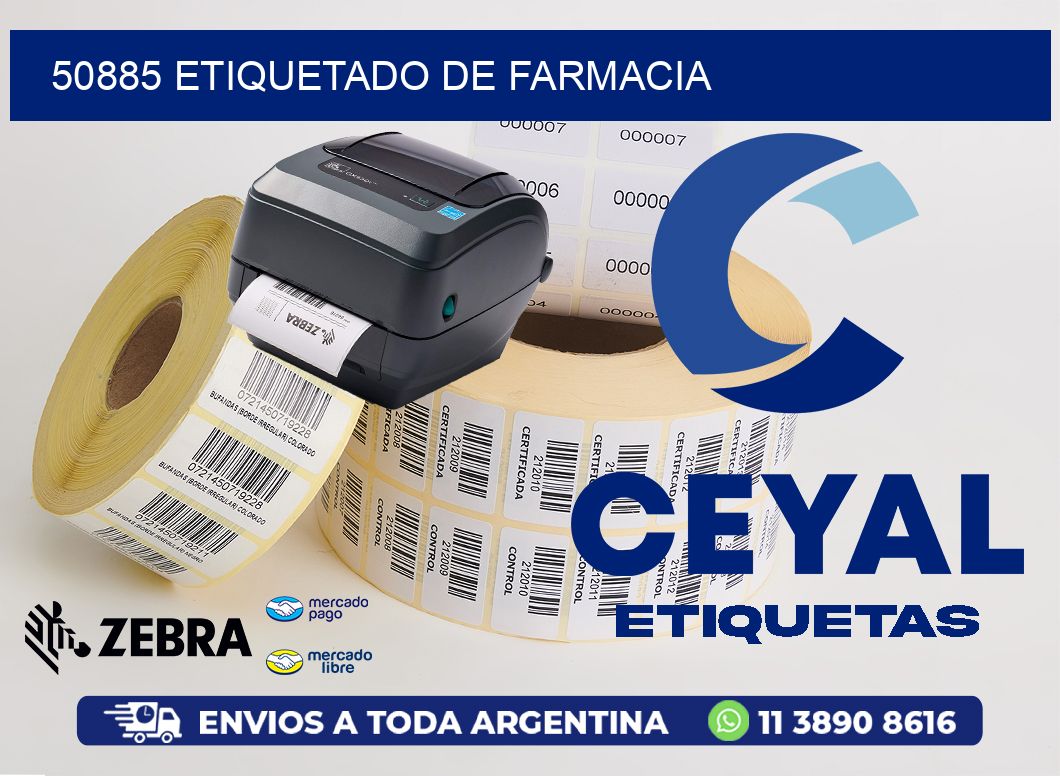 50885 etiquetado de farmacia