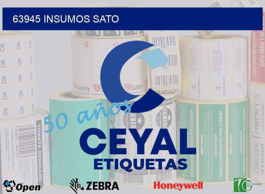 63945 INSUMOS SATO