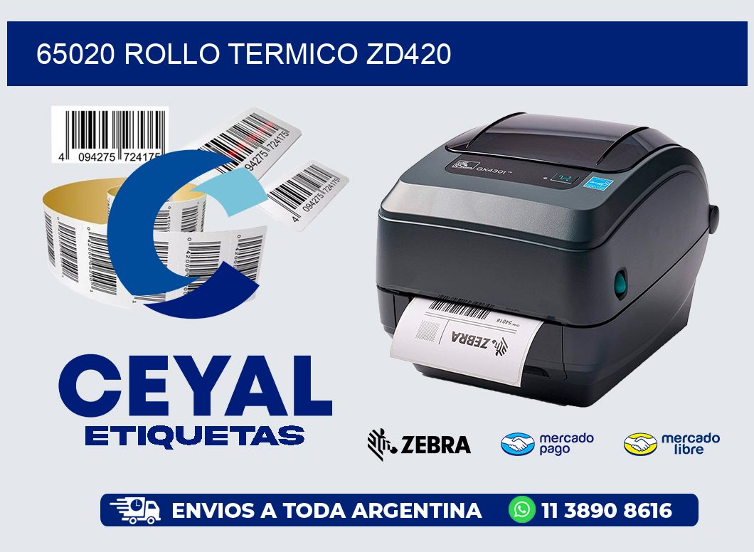 65020 ROLLO TERMICO ZD420
