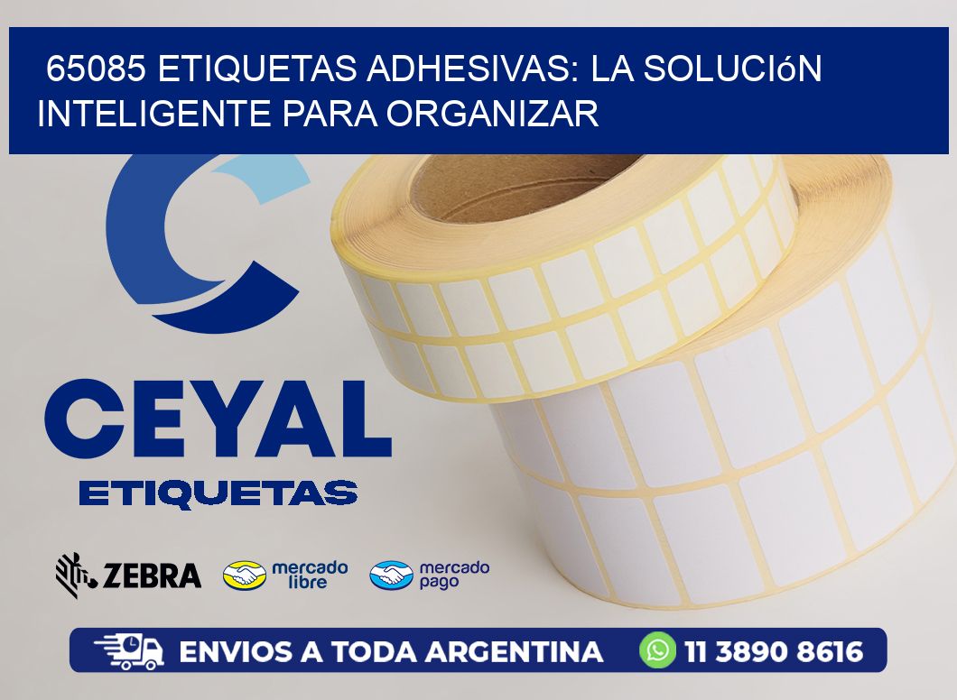 65085 Etiquetas Adhesivas: La Solución Inteligente para Organizar