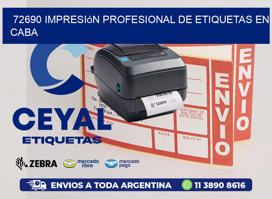 72690 Impresión Profesional de Etiquetas en CABA