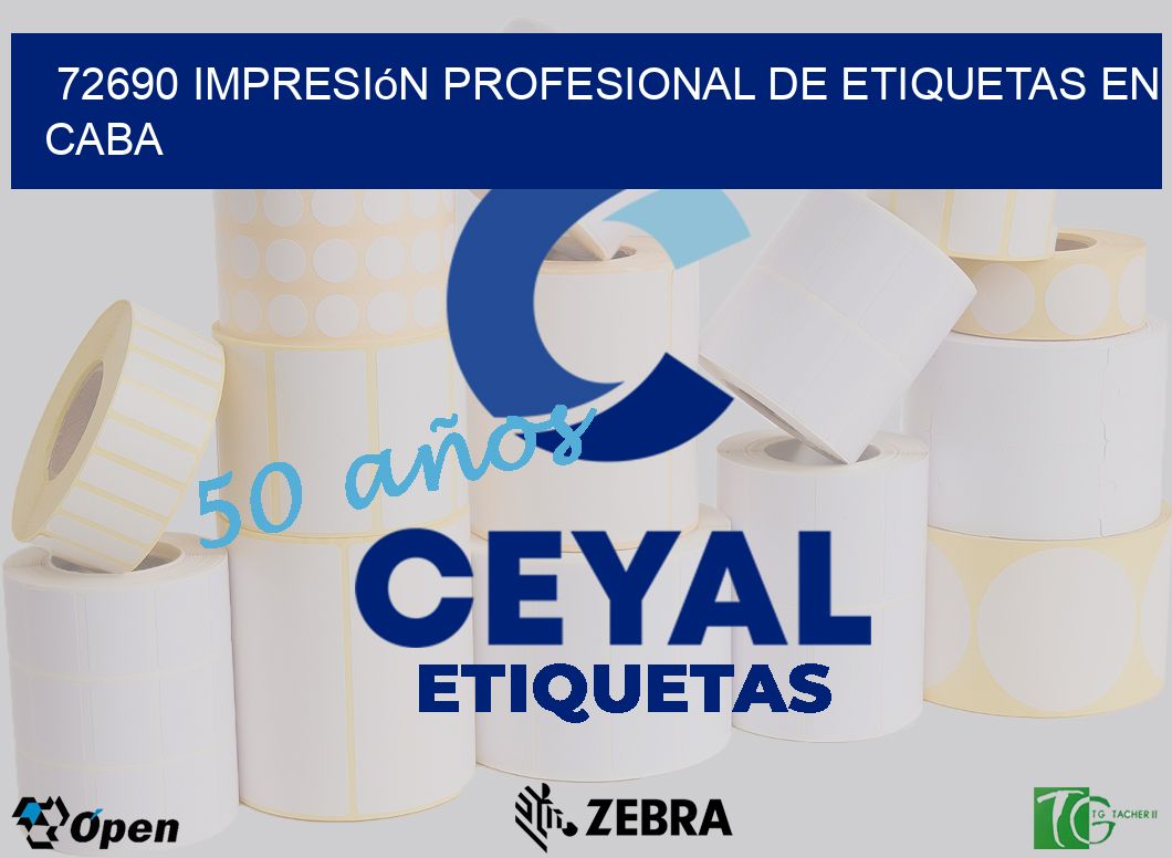 72690 Impresión Profesional de Etiquetas en CABA