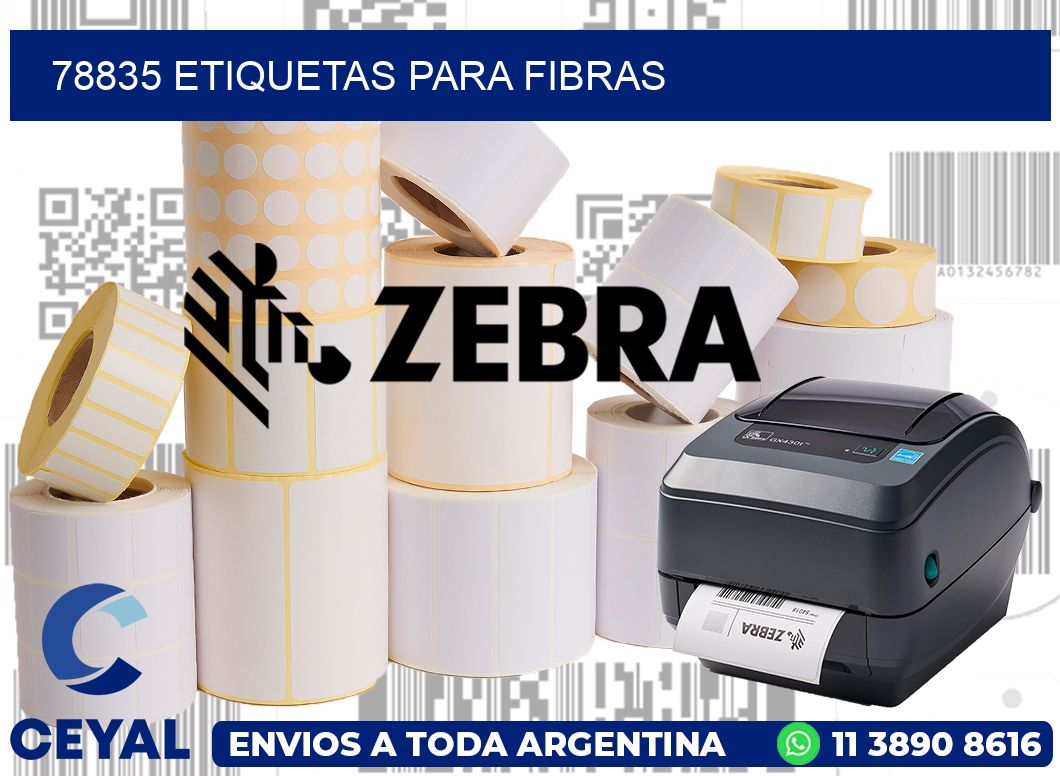 78835 ETIQUETAS PARA FIBRAS