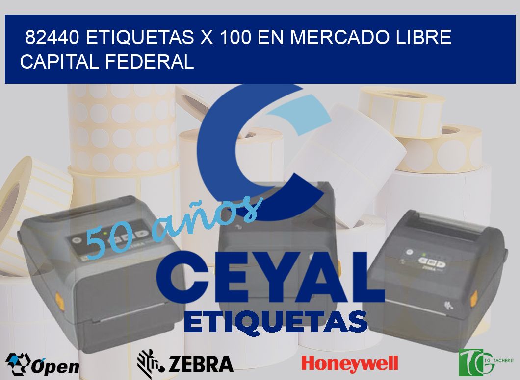 82440 ETIQUETAS X 100 EN MERCADO LIBRE CAPITAL FEDERAL