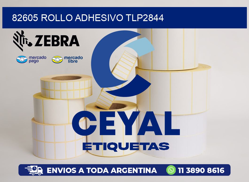 82605 ROLLO ADHESIVO TLP2844